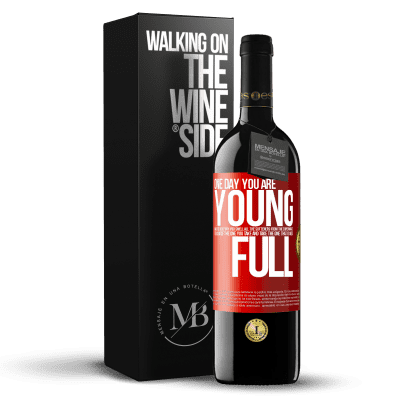 «One day you are young and the next day, you smell all the softeners from the supermarket to choose the one you take and take» RED Edition MBE Reserve