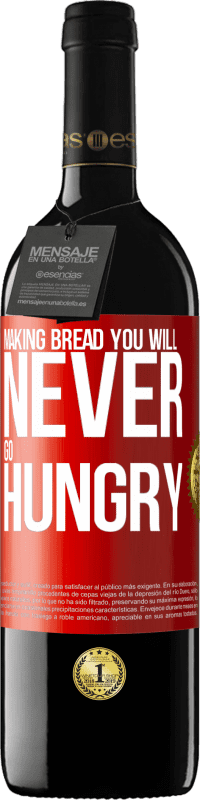 39,95 € 送料無料 | 赤ワイン REDエディション MBE 予約する 空腹になることのないパンを作る 赤いタグ. カスタマイズ可能なラベル 予約する 12 月 収穫 2016 Tempranillo