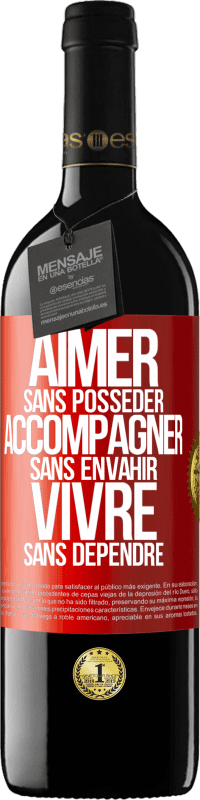 39,95 € Envoi gratuit | Vin rouge Édition RED MBE Réserve Aimer sans posséder, accompagner sans envahir, vivre sans dépendre Étiquette Rouge. Étiquette personnalisable Réserve 12 Mois Récolte 2015 Tempranillo