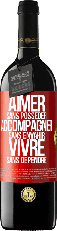 39,95 € Envoi gratuit | Vin rouge Édition RED MBE Réserve Aimer sans posséder, accompagner sans envahir, vivre sans dépendre Étiquette Rouge. Étiquette personnalisable Réserve 12 Mois Récolte 2016 Tempranillo