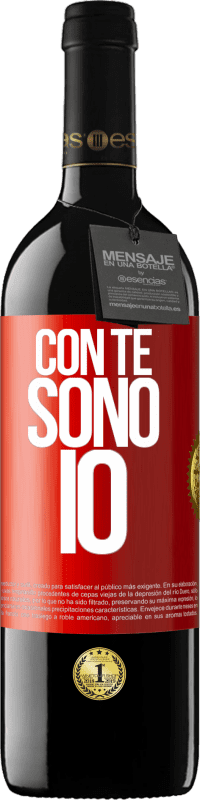 39,95 € Spedizione Gratuita | Vino rosso Edizione RED MBE Riserva Con te sono io Etichetta Rossa. Etichetta personalizzabile Riserva 12 Mesi Raccogliere 2014 Tempranillo