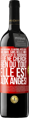 39,95 € Envoi gratuit | Vin rouge Édition RED MBE Réserve Femme mignonne, célibataire, intelligente, sans mari, sans belle-mère, à la recherche de: Noooooooon! Elle ne cherche rien du to Étiquette Rouge. Étiquette personnalisable Réserve 12 Mois Récolte 2014 Tempranillo