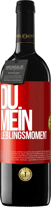 39,95 € Kostenloser Versand | Rotwein RED Ausgabe MBE Reserve Du. Mein Lieblingsmoment Rote Markierung. Anpassbares Etikett Reserve 12 Monate Ernte 2014 Tempranillo