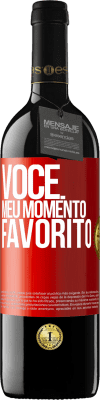 39,95 € Envio grátis | Vinho tinto Edição RED MBE Reserva Você. Meu momento favorito Etiqueta Vermelha. Etiqueta personalizável Reserva 12 Meses Colheita 2015 Tempranillo