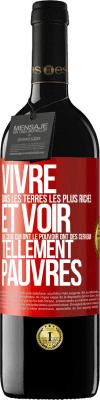 39,95 € Envoi gratuit | Vin rouge Édition RED MBE Réserve Vivre dans les terres les plus riches et voir que ceux qui ont le pouvoir ont des cerveaux tellement pauvres Étiquette Rouge. Étiquette personnalisable Réserve 12 Mois Récolte 2014 Tempranillo