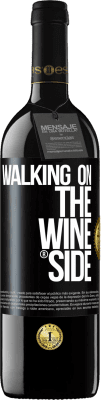 39,95 € Envoi gratuit | Vin rouge Édition RED MBE Réserve Walking on the Wine Side® Étiquette Noire. Étiquette personnalisable Réserve 12 Mois Récolte 2015 Tempranillo