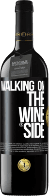 39,95 € Kostenloser Versand | Rotwein RED Ausgabe MBE Reserve Walking on the Wine Side® Schwarzes Etikett. Anpassbares Etikett Reserve 12 Monate Ernte 2014 Tempranillo