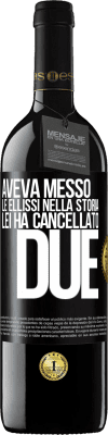 39,95 € Spedizione Gratuita | Vino rosso Edizione RED MBE Riserva aveva messo le ellissi nella storia, lei ha cancellato due Etichetta Nera. Etichetta personalizzabile Riserva 12 Mesi Raccogliere 2016 Tempranillo