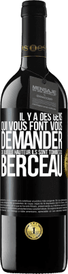 39,95 € Envoi gratuit | Vin rouge Édition RED MBE Réserve Il y a des gens qui vous font vous demander de quelle hauteur ils sont tombés du berceau Étiquette Noire. Étiquette personnalisable Réserve 12 Mois Récolte 2015 Tempranillo