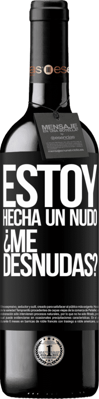 39,95 € Envoi gratuit | Vin rouge Édition RED MBE Réserve Je suis ta forêt. Éfeuille-moi Étiquette Noire. Étiquette personnalisable Réserve 12 Mois Récolte 2016 Tempranillo