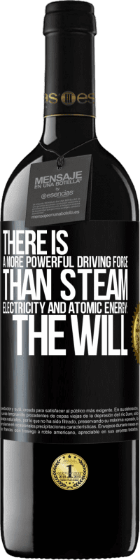 39,95 € 送料無料 | 赤ワイン REDエディション MBE 予約する 蒸気、電気、原子力よりも強力な推進力があります ブラックラベル. カスタマイズ可能なラベル 予約する 12 月 収穫 2014 Tempranillo