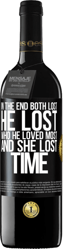 39,95 € Free Shipping | Red Wine RED Edition MBE Reserve In the end, both lost. He lost who he loved most, and she lost time Black Label. Customizable label Reserve 12 Months Harvest 2014 Tempranillo