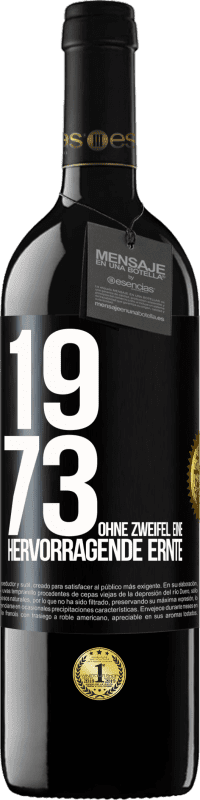 39,95 € Kostenloser Versand | Rotwein RED Ausgabe MBE Reserve 1973. Ohne Zweifel eine hervorragende Ernte Schwarzes Etikett. Anpassbares Etikett Reserve 12 Monate Ernte 2016 Tempranillo