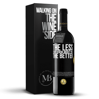 «The less they know about you, the better» RED Edition MBE Reserve