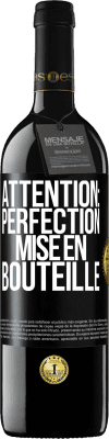 39,95 € Envoi gratuit | Vin rouge Édition RED MBE Réserve Attention: perfection mise en bouteille Étiquette Noire. Étiquette personnalisable Réserve 12 Mois Récolte 2015 Tempranillo