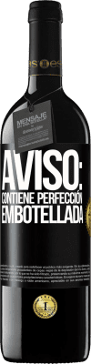 39,95 € Envío gratis | Vino Tinto Edición RED MBE Reserva Aviso: contiene perfección embotellada Etiqueta Negra. Etiqueta personalizable Reserva 12 Meses Cosecha 2015 Tempranillo