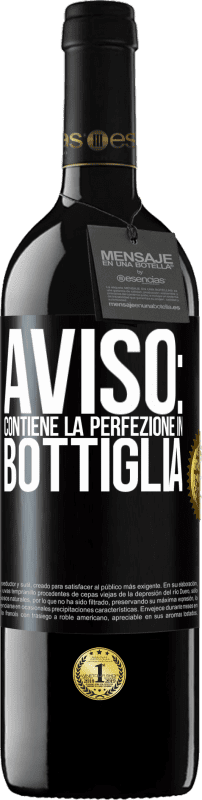 39,95 € Spedizione Gratuita | Vino rosso Edizione RED MBE Riserva Avviso: contiene la perfezione in bottiglia Etichetta Nera. Etichetta personalizzabile Riserva 12 Mesi Raccogliere 2015 Tempranillo