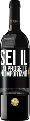 39,95 € Spedizione Gratuita | Vino rosso Edizione RED MBE Riserva Sei il tuo progetto più importante Etichetta Nera. Etichetta personalizzabile Riserva 12 Mesi Raccogliere 2016 Tempranillo