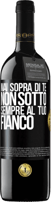 39,95 € Spedizione Gratuita | Vino rosso Edizione RED MBE Riserva Mai sopra di te, non sotto. Sempre al tuo fianco Etichetta Nera. Etichetta personalizzabile Riserva 12 Mesi Raccogliere 2014 Tempranillo