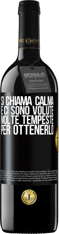 39,95 € Spedizione Gratuita | Vino rosso Edizione RED MBE Riserva Si chiama calma, e ci sono volute molte tempeste per ottenerlo Etichetta Nera. Etichetta personalizzabile Riserva 12 Mesi Raccogliere 2015 Tempranillo