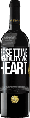 39,95 € Free Shipping | Red Wine RED Edition MBE Reserve Resetting mentality and heart Black Label. Customizable label Reserve 12 Months Harvest 2015 Tempranillo