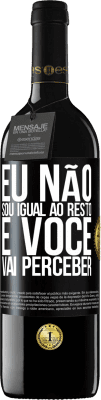 39,95 € Envio grátis | Vinho tinto Edição RED MBE Reserva Eu não sou igual ao resto, e você vai perceber Etiqueta Preta. Etiqueta personalizável Reserva 12 Meses Colheita 2014 Tempranillo