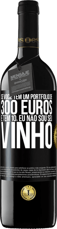 39,95 € Envio grátis | Vinho tinto Edição RED MBE Reserva Se você tem um portfólio de 300 euros e tem 10, eu não sou seu vinho Etiqueta Preta. Etiqueta personalizável Reserva 12 Meses Colheita 2015 Tempranillo