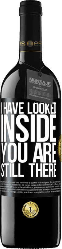 39,95 € Free Shipping | Red Wine RED Edition MBE Reserve I have looked inside. You still there Black Label. Customizable label Reserve 12 Months Harvest 2015 Tempranillo