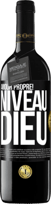 39,95 € Envoi gratuit | Vin rouge Édition RED MBE Réserve Amour propre! Niveau Dieu Étiquette Noire. Étiquette personnalisable Réserve 12 Mois Récolte 2014 Tempranillo