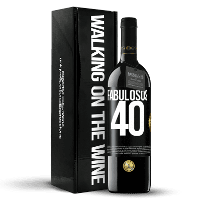 «Fabulosos 40» Edición RED MBE Reserva