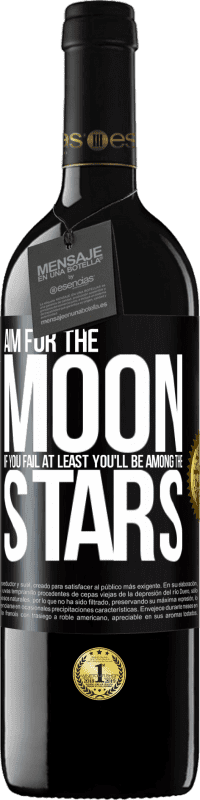 39,95 € Free Shipping | Red Wine RED Edition MBE Reserve Aim for the moon, if you fail at least you'll be among the stars Black Label. Customizable label Reserve 12 Months Harvest 2014 Tempranillo