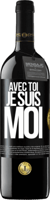 39,95 € Envoi gratuit | Vin rouge Édition RED MBE Réserve Avec toi, je suis moi Étiquette Noire. Étiquette personnalisable Réserve 12 Mois Récolte 2016 Tempranillo