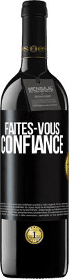 39,95 € Envoi gratuit | Vin rouge Édition RED MBE Réserve Faites-vous confiance Étiquette Noire. Étiquette personnalisable Réserve 12 Mois Récolte 2014 Tempranillo