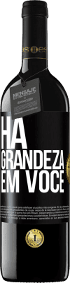 39,95 € Envio grátis | Vinho tinto Edição RED MBE Reserva Há grandeza em você Etiqueta Preta. Etiqueta personalizável Reserva 12 Meses Colheita 2014 Tempranillo