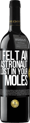 39,95 € 送料無料 | 赤ワイン REDエディション MBE 予約する 宇宙飛行士があなたのほくろで迷子になったのを感じました ブラックラベル. カスタマイズ可能なラベル 予約する 12 月 収穫 2016 Tempranillo
