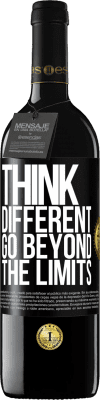 39,95 € Free Shipping | Red Wine RED Edition MBE Reserve Think different. Go beyond the limits Black Label. Customizable label Reserve 12 Months Harvest 2016 Tempranillo
