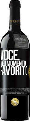 39,95 € Envio grátis | Vinho tinto Edição RED MBE Reserva Você. Meu momento favorito Etiqueta Preta. Etiqueta personalizável Reserva 12 Meses Colheita 2016 Tempranillo