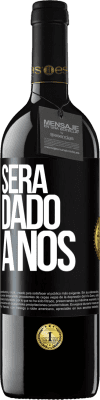 39,95 € Envio grátis | Vinho tinto Edição RED MBE Reserva Será dado a nós Etiqueta Preta. Etiqueta personalizável Reserva 12 Meses Colheita 2014 Tempranillo