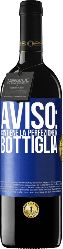 39,95 € Spedizione Gratuita | Vino rosso Edizione RED MBE Riserva Avviso: contiene la perfezione in bottiglia Etichetta Blu. Etichetta personalizzabile Riserva 12 Mesi Raccogliere 2015 Tempranillo