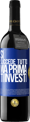 39,95 € Spedizione Gratuita | Vino rosso Edizione RED MBE Riserva Sì, succede tutto. Ma prima ti investi Etichetta Blu. Etichetta personalizzabile Riserva 12 Mesi Raccogliere 2015 Tempranillo