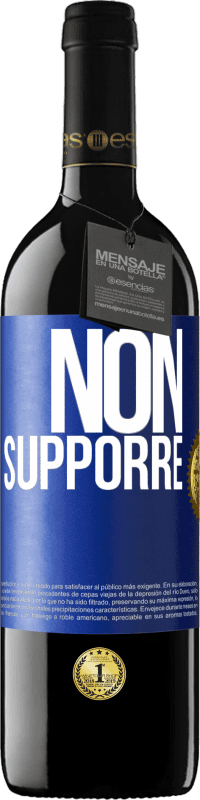 39,95 € Spedizione Gratuita | Vino rosso Edizione RED MBE Riserva Non supporre Etichetta Blu. Etichetta personalizzabile Riserva 12 Mesi Raccogliere 2015 Tempranillo