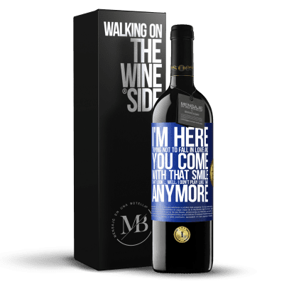 «I here trying not to fall in love and you leave me with that smile, that look ... well, I don't play that way» RED Edition MBE Reserve