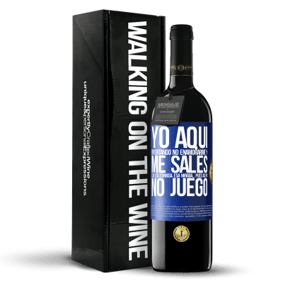 «Yo aquí, intentando no enamorarme y me sales con esa sonrisa, esa mirada… pues así ya no juego» Edición RED MBE Reserva