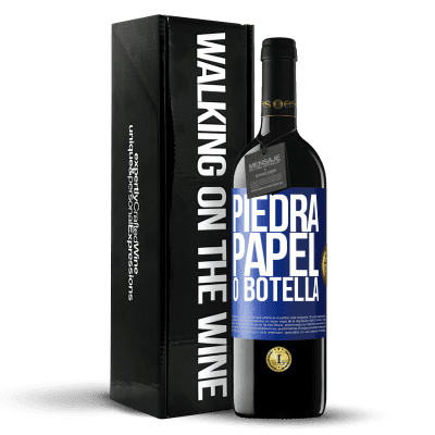 «Piedra, papel o botella» Edición RED MBE Reserva