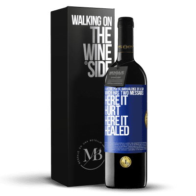 «I love the poetic ambivalence of a scar, which has two messages: here it hurt, here it healed» RED Edition MBE Reserve