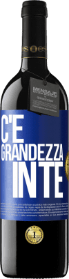 39,95 € Spedizione Gratuita | Vino rosso Edizione RED MBE Riserva C'è grandezza in te Etichetta Blu. Etichetta personalizzabile Riserva 12 Mesi Raccogliere 2014 Tempranillo