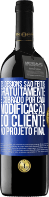 39,95 € Envio grátis | Vinho tinto Edição RED MBE Reserva Os designs são feitos gratuitamente. É cobrado por cada modificação do cliente no projeto final Etiqueta Azul. Etiqueta personalizável Reserva 12 Meses Colheita 2015 Tempranillo