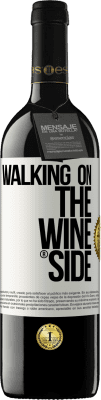 39,95 € Envoi gratuit | Vin rouge Édition RED MBE Réserve Walking on the Wine Side® Étiquette Blanche. Étiquette personnalisable Réserve 12 Mois Récolte 2015 Tempranillo