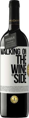 39,95 € Kostenloser Versand | Rotwein RED Ausgabe MBE Reserve Walking on the Wine Side® Weißes Etikett. Anpassbares Etikett Reserve 12 Monate Ernte 2014 Tempranillo