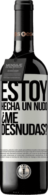 39,95 € Envoi gratuit | Vin rouge Édition RED MBE Réserve Je suis ta forêt. Éfeuille-moi Étiquette Blanche. Étiquette personnalisable Réserve 12 Mois Récolte 2016 Tempranillo
